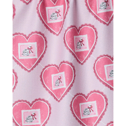 Swan Argyle Tea Towel