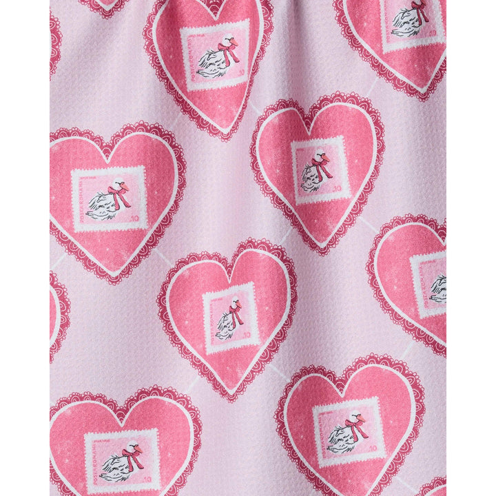 Swan Argyle Tea Towel