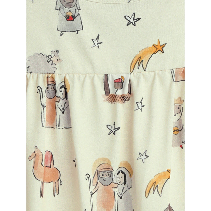 Away in a Manger PJ Girls Nightgown Polyester