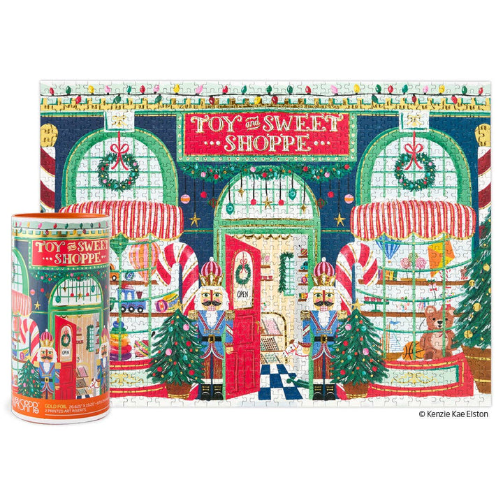Toy &amp; Sweet Shoppe 1000 Piece Puzzle | Holiday Gift