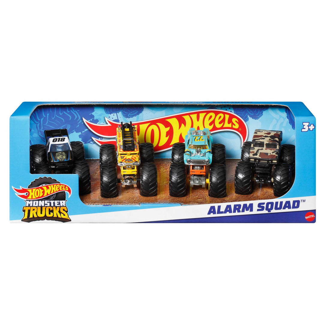 Mattel Hot Wheels Monster Trucks 4 Pack