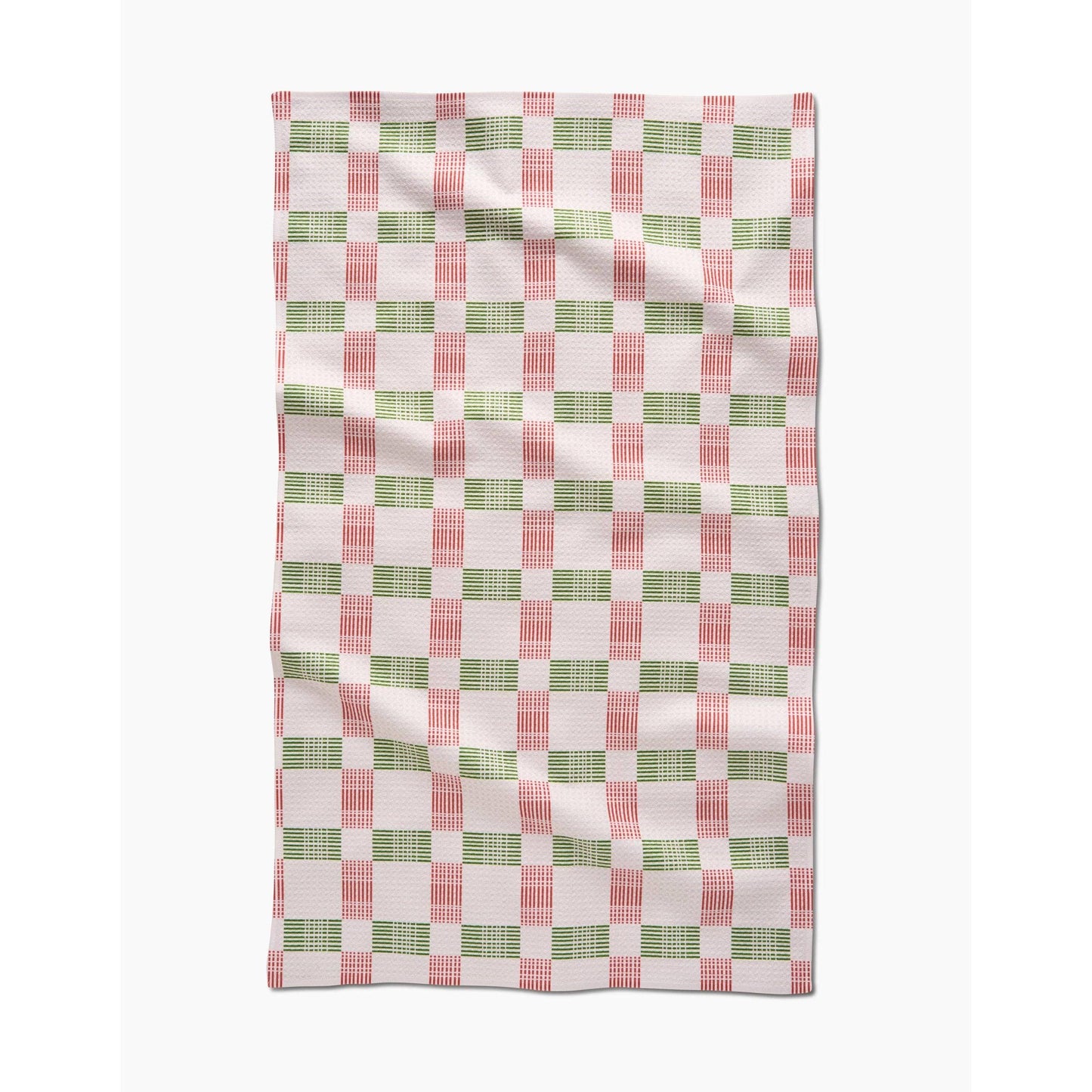Be Merry Plaid Tea Towel