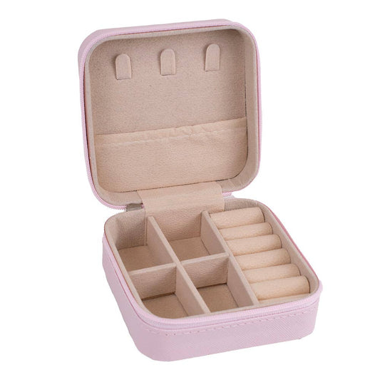 Sadie Jewelry Organizer Light Pink 3.75x1.75x3.75