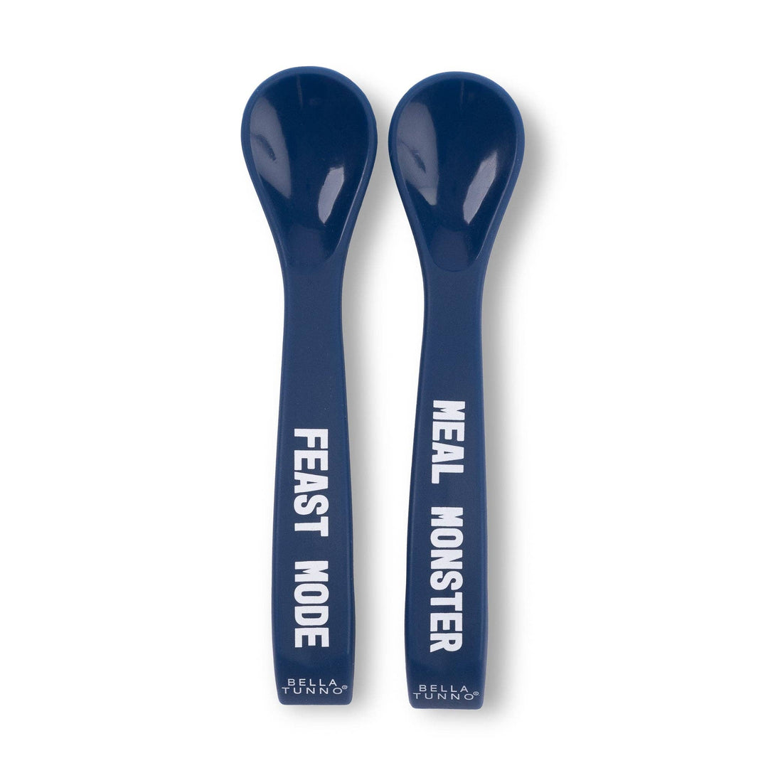 Bella Tunno Feast Mode Meal Monster silicone Wonder Spoon set of two