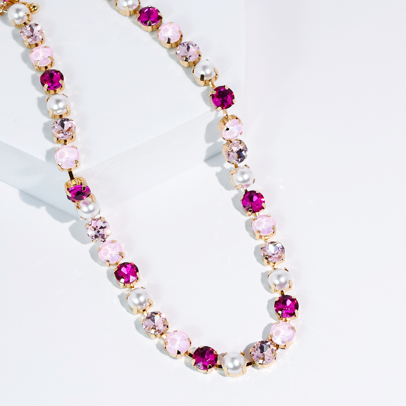 Pink Sparkle Necklace
