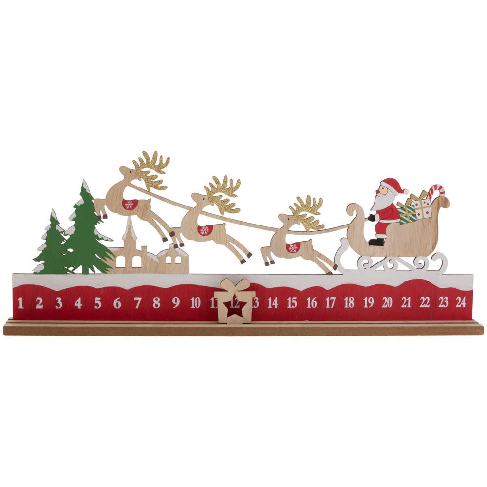 Santa &amp; Reindeer Advent Calendar Christmas