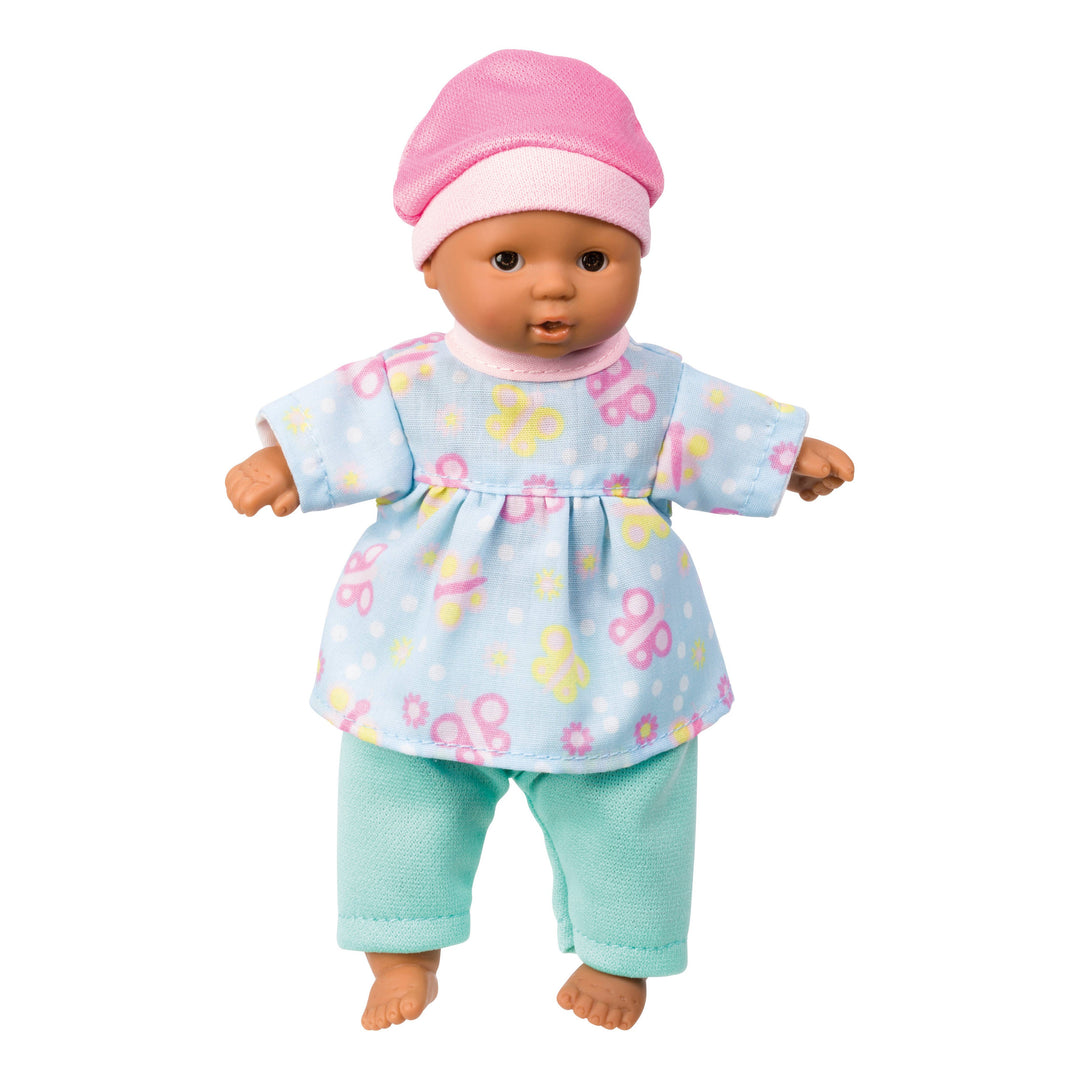 My Sweet Baby 6" Mini Babies-Asst Skin Tones Doll