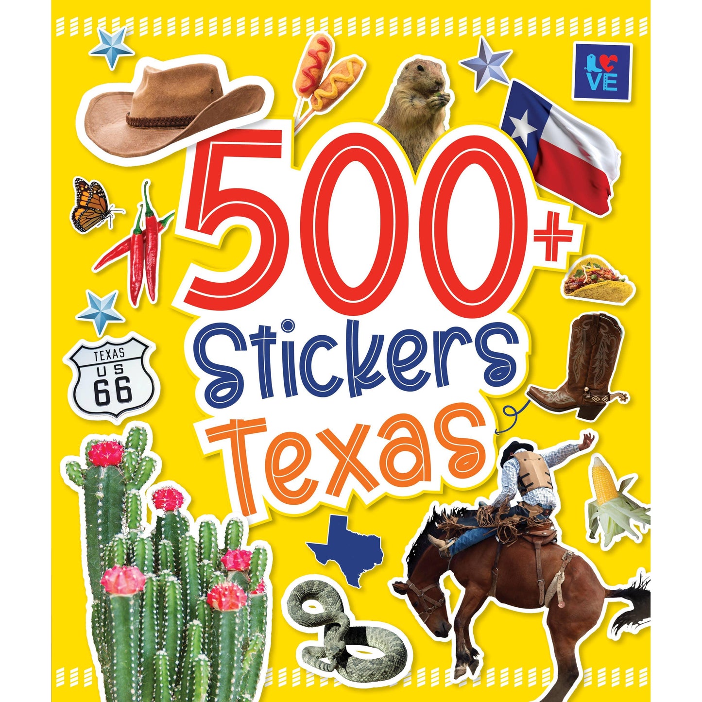500 Stickers: Texas