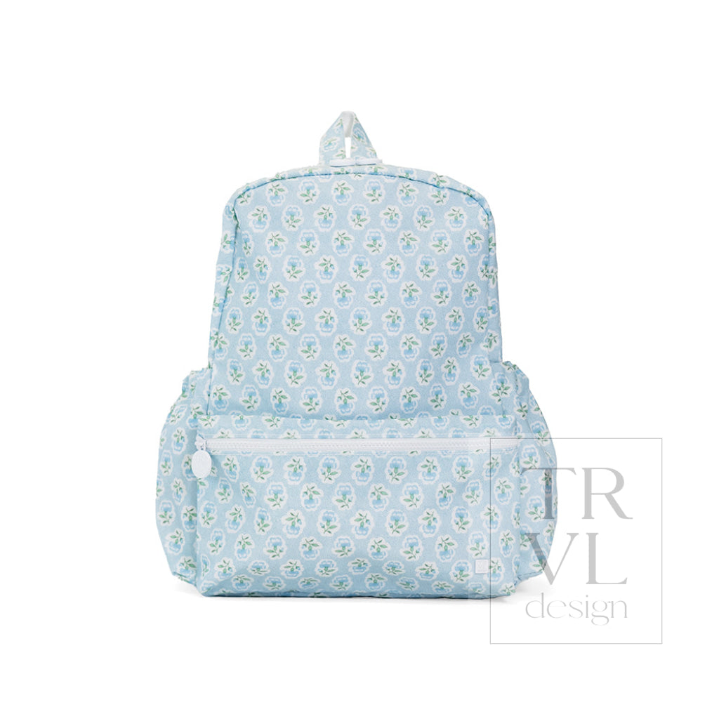 Trvl Design Backpacker Backpack Petite Fleur Blue