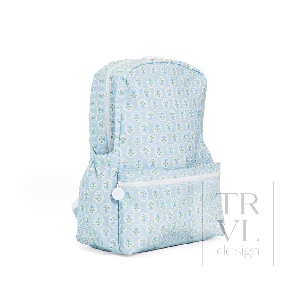 TRVL Design Petite Fleur Blue Backpacker