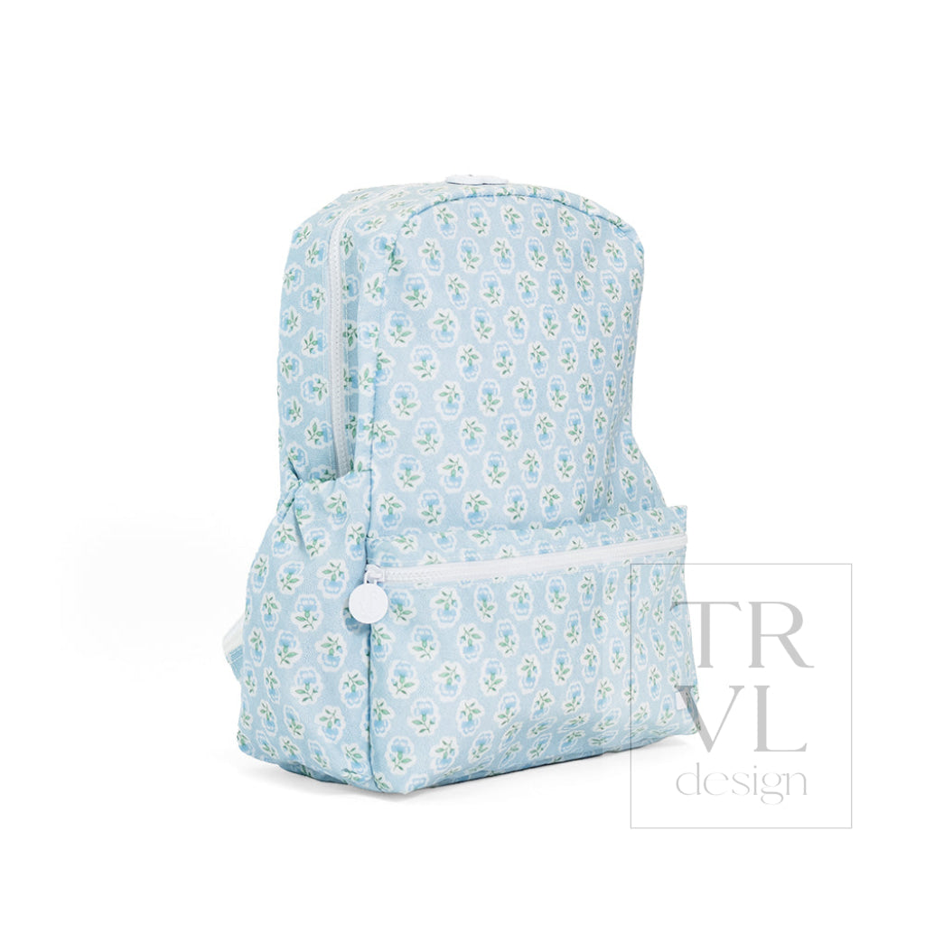 TRVL Design Petite Fleur Blue Backpacker