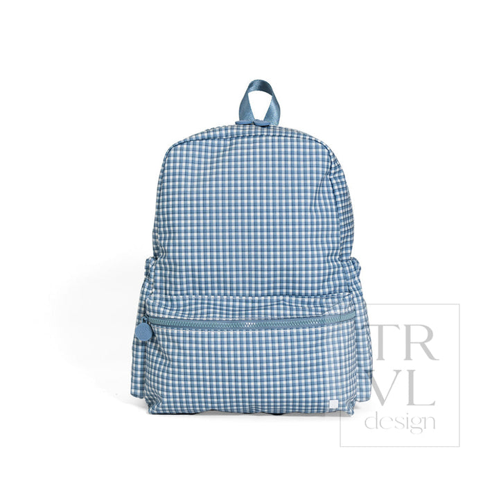 Trvl Design Backpacker Backpack Rodeo Check Indigo