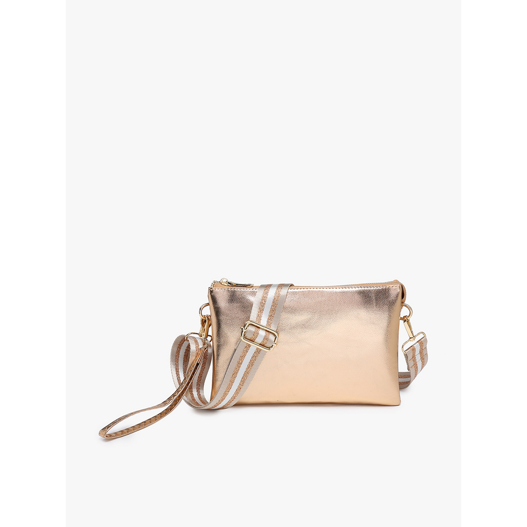 Jen &amp; Co Izzy Crossbody Purse with Guitar Strap | Vegan Leather Bag