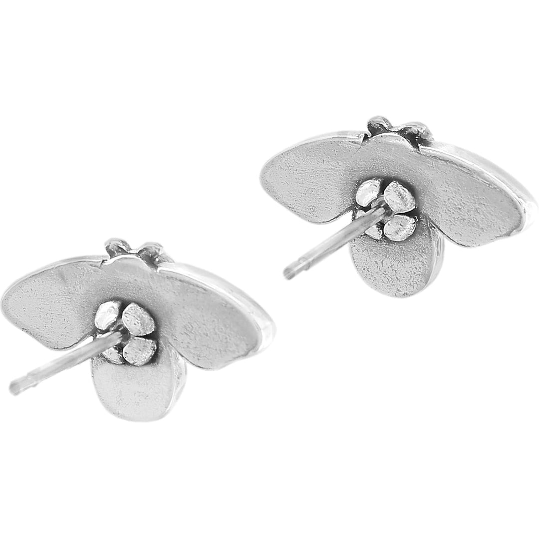 Brighton Bee Happy Mini Post Earrings – Silver Multicolor Bee Stud Earrings