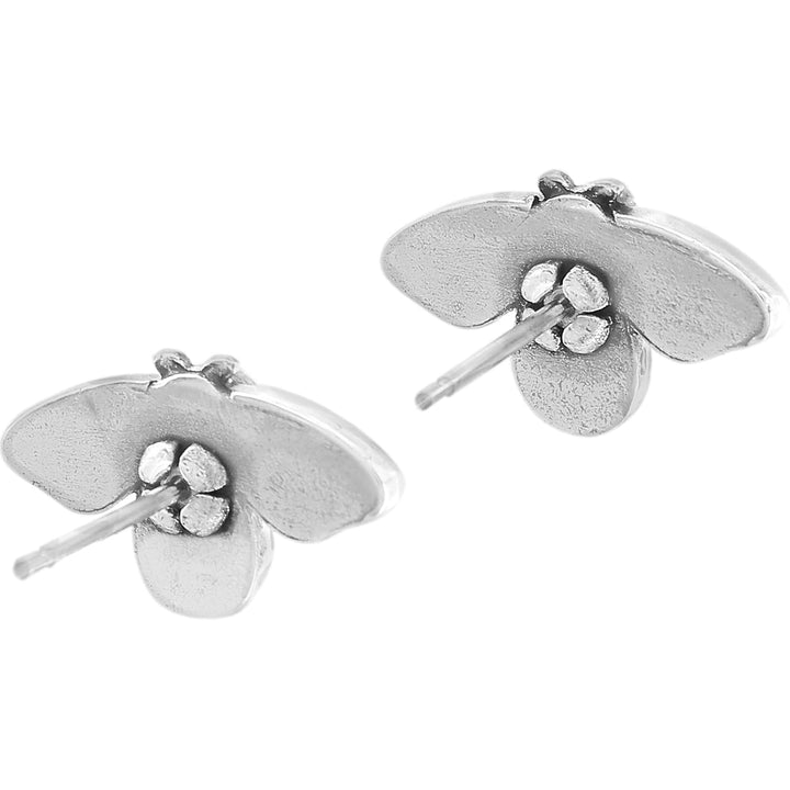 Brighton Bee Happy Mini Post Earrings – Silver Multicolor Bee Stud Earrings