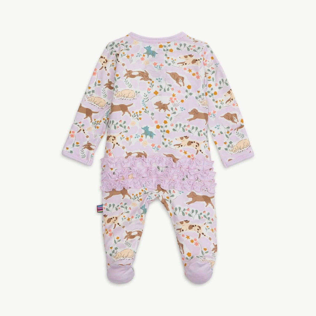 best fur end modal magnetic parent favorite footie with ruffle