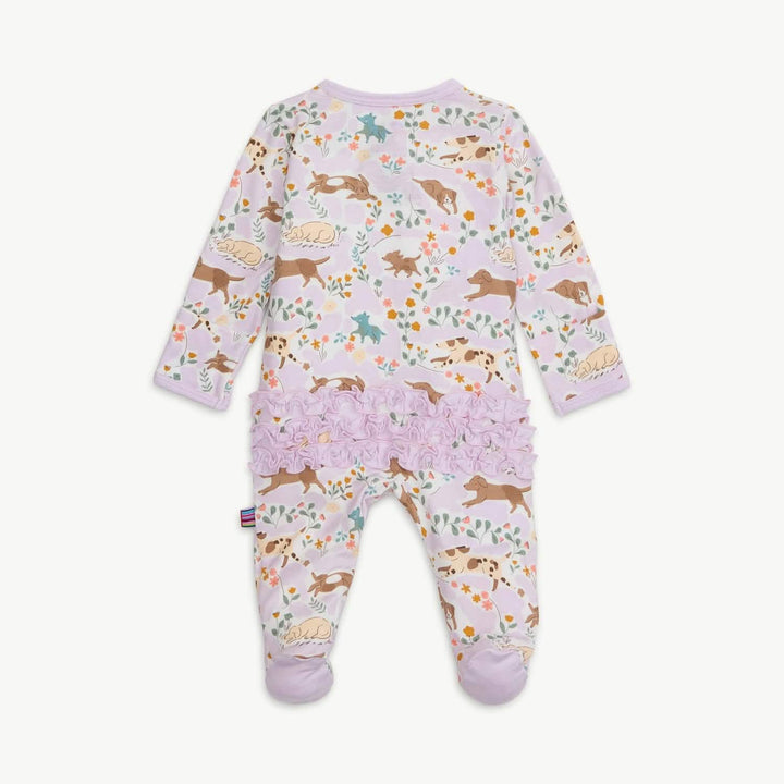best fur end modal magnetic parent favorite footie with ruffle