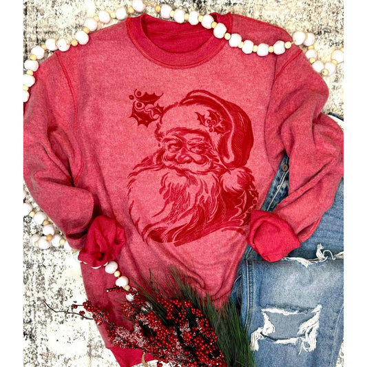 Santa Inside out Christmas Sweatshirt