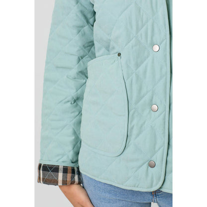 Contrast Quilted Jacket