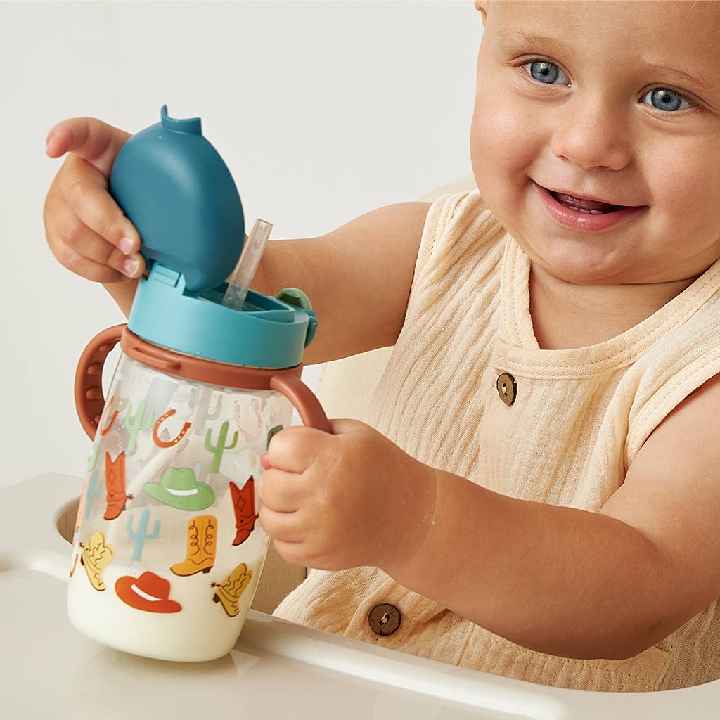 Itzy Ritzy Itzy Sips™ Weighted Straw Cup with Snap-Close Lid