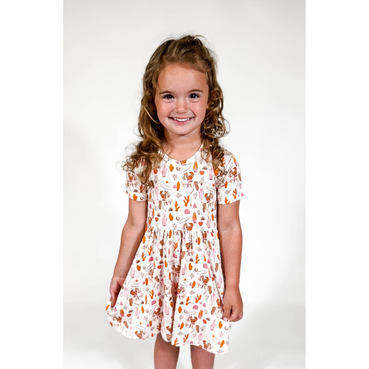 Saddle Up, Cowgirl Toile - SS Dress