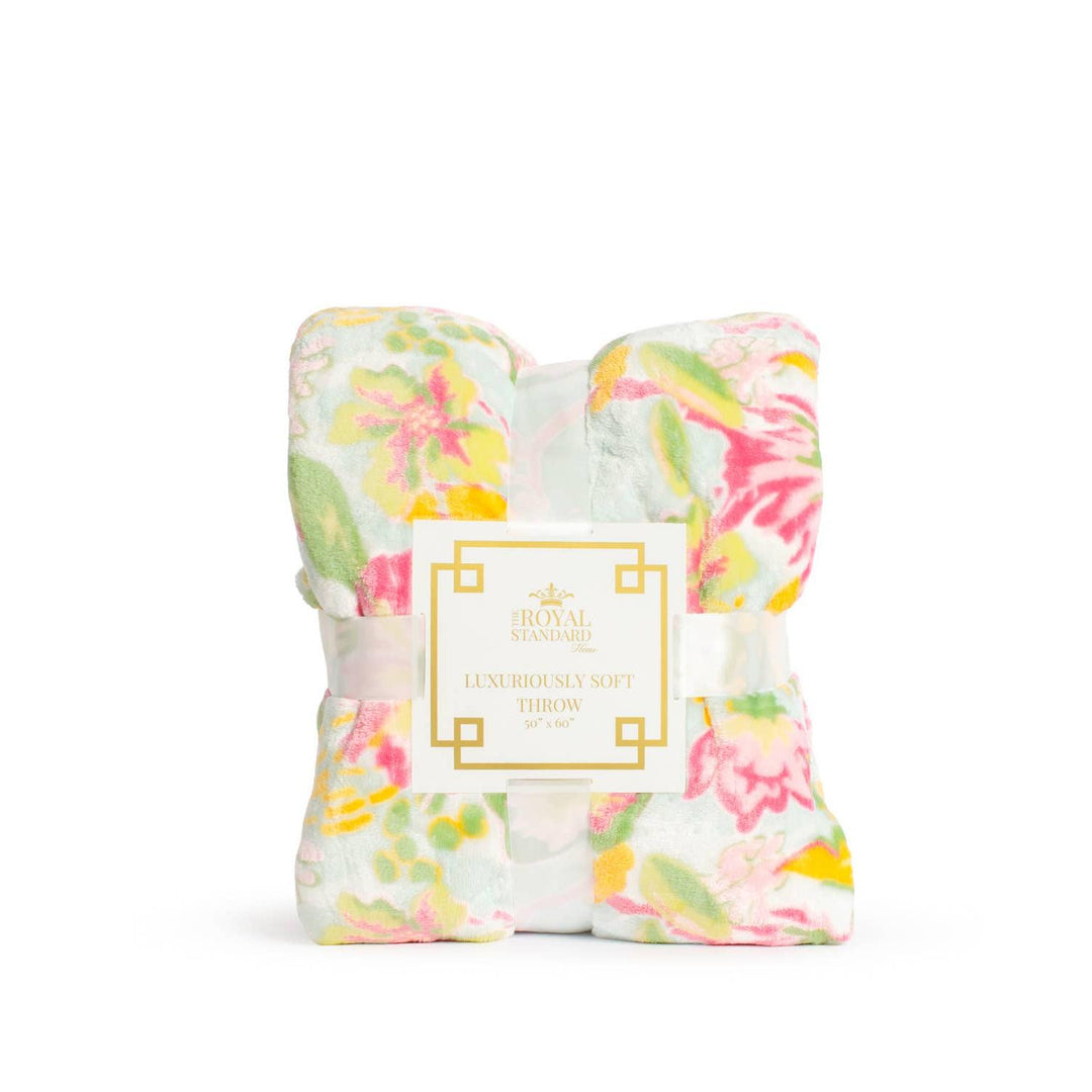 Summer Bouquet Throw   Multi   50x60