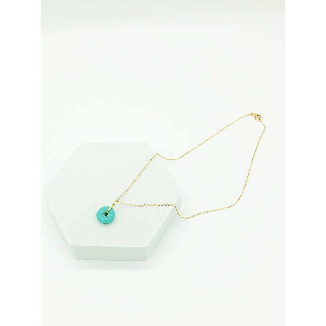 Recycled Glass Pendant Necklace
