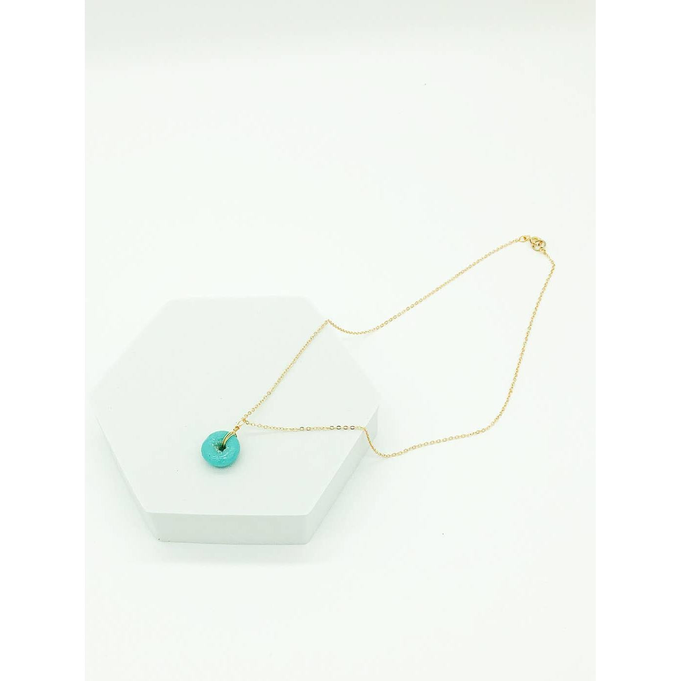 Recycled Glass Pendant Necklace