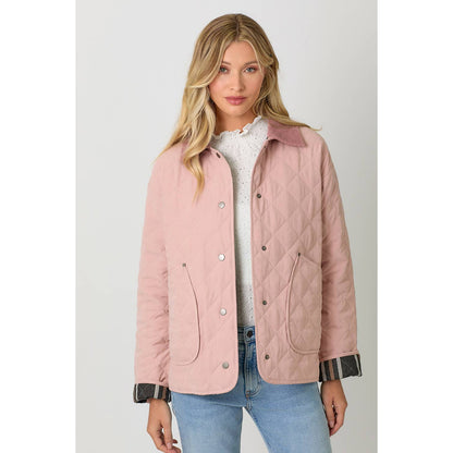 Contrast Quilted Jacket