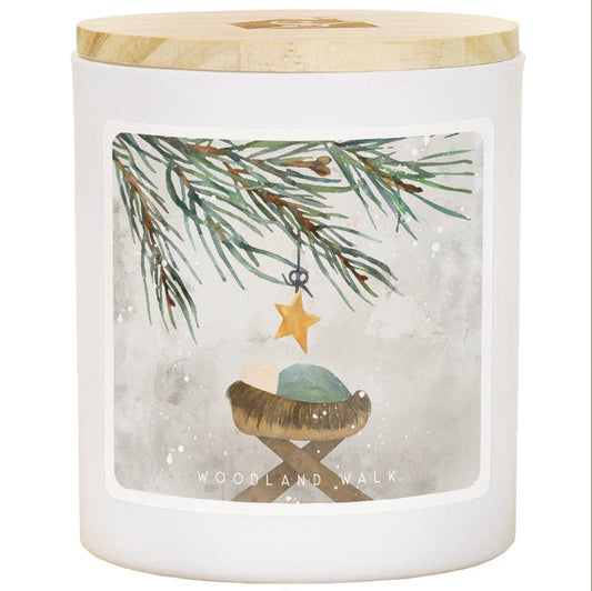 Manger Branch Art - WDL - Candles