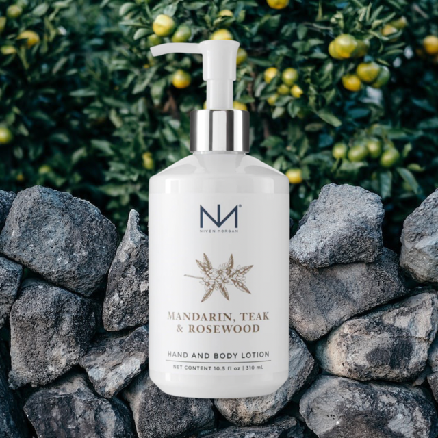 Mandarin, Teak &amp; Rosewood Hand and Body Lotion