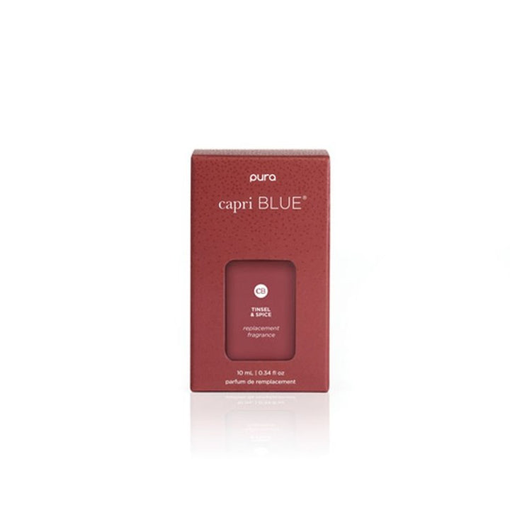 CB + PURA HOLIDAY - TINSEL &amp; SPICE DIFFUSER REFILL, 0.33 oz