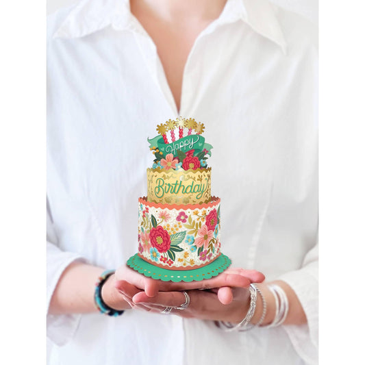 Mini Blooming Birthday Cake