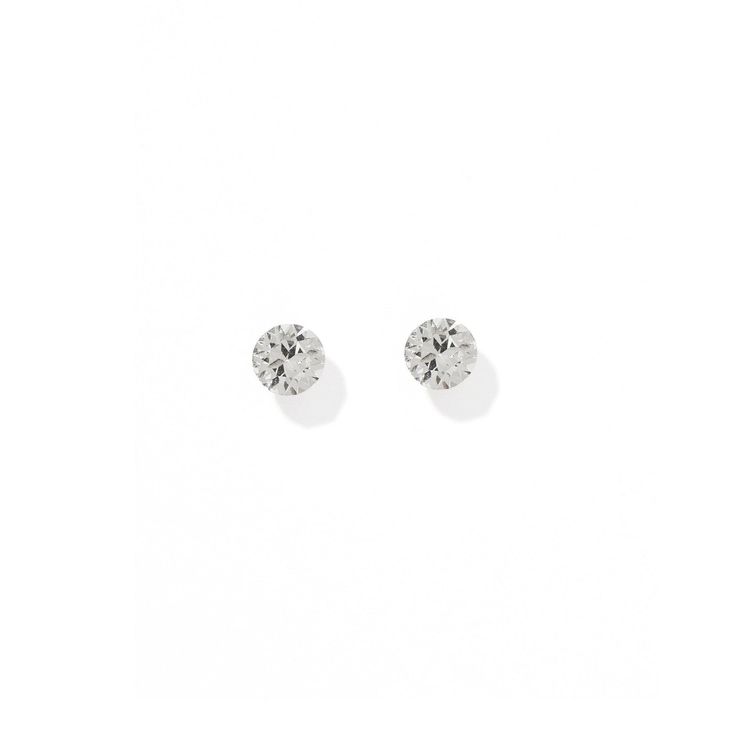 Screwback Stud Earrings Lux - Zuri Clear