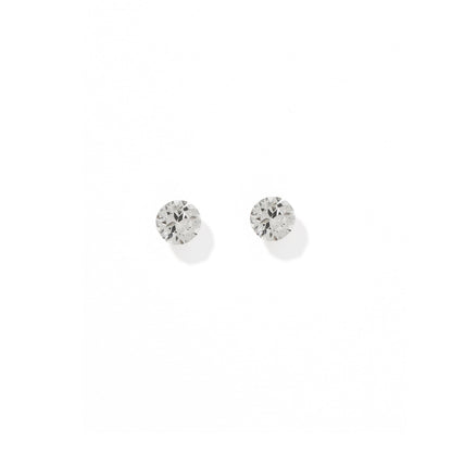 Screwback Stud Earrings Lux - Zuri Clear