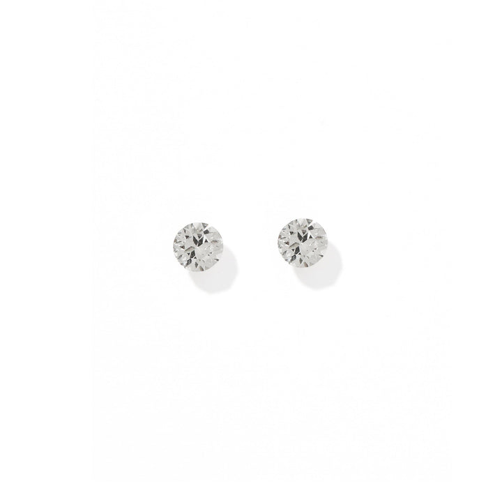 Screwback Stud Earrings Lux - Zuri Clear
