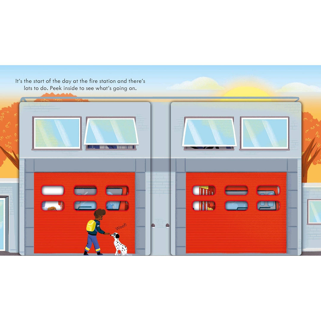 Peek Inside How a Fire Truck Works : Usborne