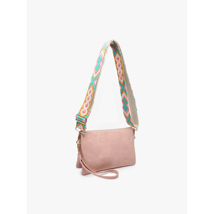Jen &amp; Co Izzy Crossbody Purse with Guitar Strap | Vegan Leather Bag