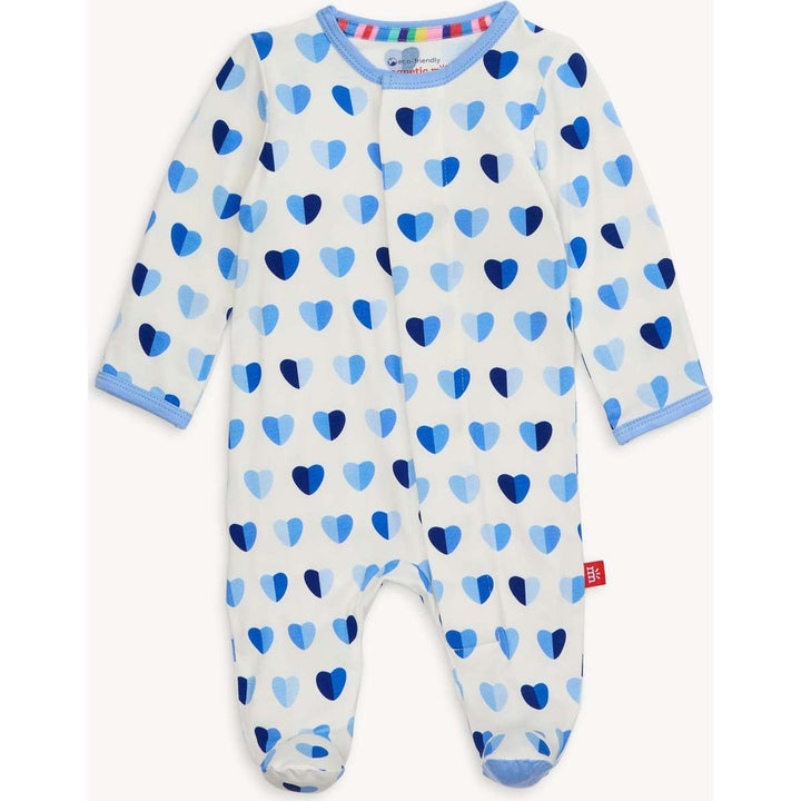 Blue XOXO Modal Convertible Coverall