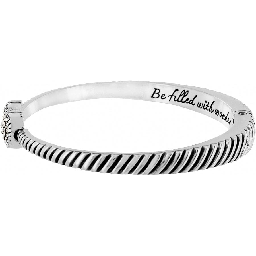 Brighton Celestia Heart Hinged Bangle – Gold-Tone Heart Bracelet for Women