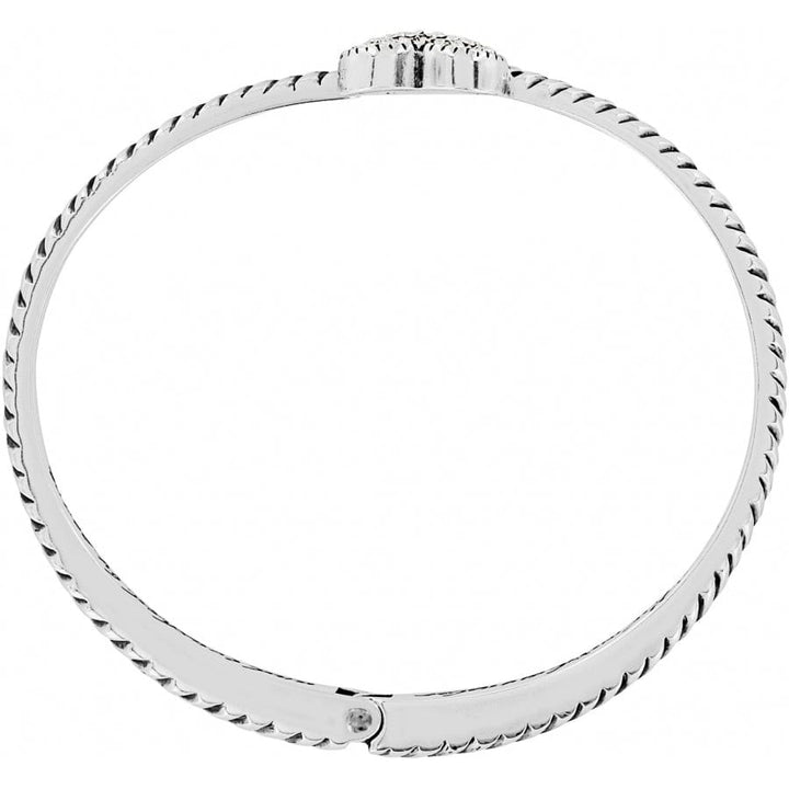 Brighton Celestia Heart Hinged Bangle – Gold-Tone Heart Bracelet for Women