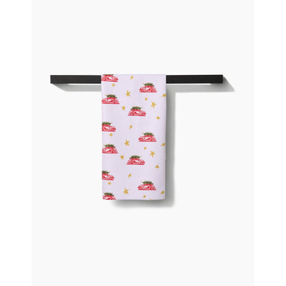Christmas Bug Tea Towel