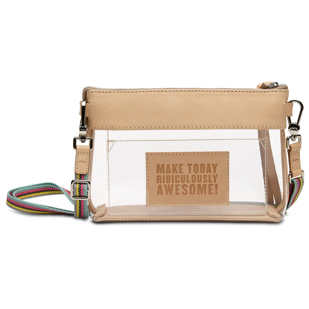 Consuela Diego Clear Midtown Crossbody