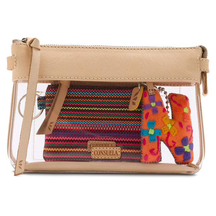 Consuela Diego Clear Midtown Crossbody