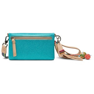 Consuela Lumi Uptown Crossbody - Iridescent Turquoise