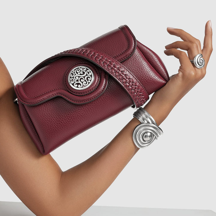 Brighton Sangria Milana shoulder bag styled