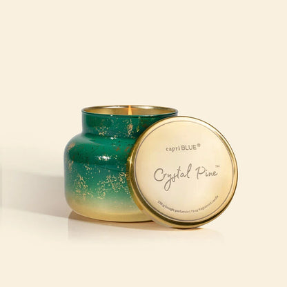 GLIMMER - CRYSTAL PINE SIGNATURE JAR, 19 oz