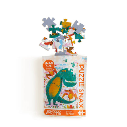 T-Rex and Friends | 48 Piece Kids Puzzle Snax