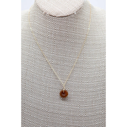 Recycled Glass Pendant Necklace