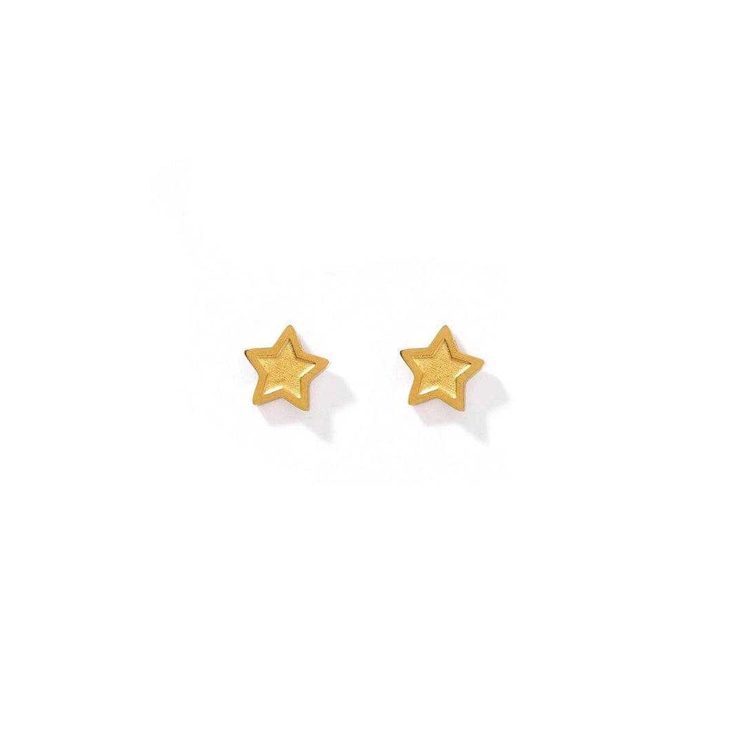 Screwback Stud Earrings - Lennon Star